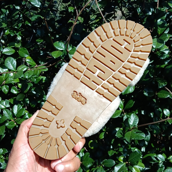 COACH TALLY LADIES SHEARLING PADDED SLINGBACK SANDALS IN SIGNATURE JACQUARD - Picture 13 of 16